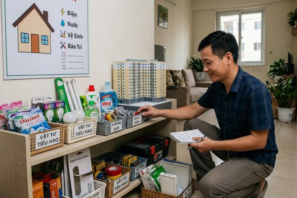 Nhà ở xã hội (NƠXH) cho thuê: Quy định về vật tư tiêu hao