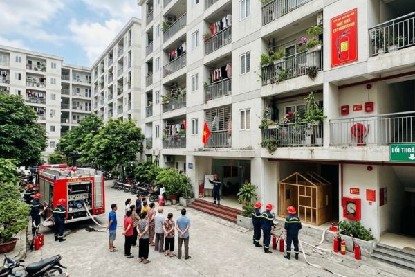 Nhà ở xã hội (NƠXH) và vấn đề phòng chống cháy nổ