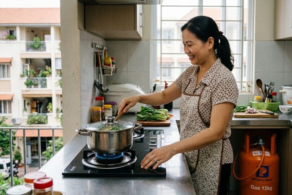 Nhà ở xã hội (NƠXH) và vấn đề sử dụng gas hiệu quả