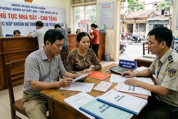 Cho tặng nhà đất dính khoản nợ thuế trước bạ từ đời chủ cũ: Xử lý ra sao?