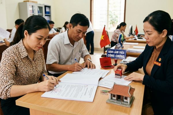 Công chứng hợp đồng cho thuê đất có điều khoản tự động gia hạn