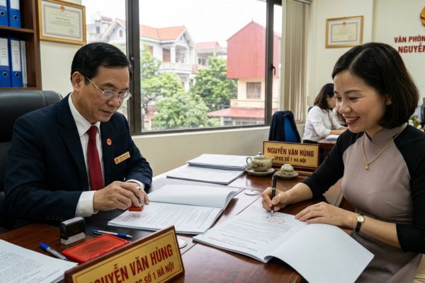 Công chứng văn bản cam kết đất là tài sản riêng trong thời kỳ hôn nhân