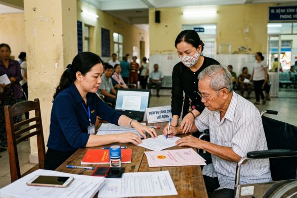 Dịch vụ công chứng lưu động giao dịch đất tại trại giam, bệnh viện