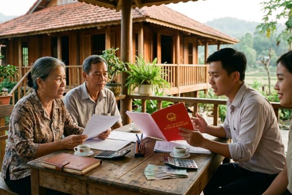 Mẹo thương lượng bên nào trả phí công chứng và thuế khi mua đất