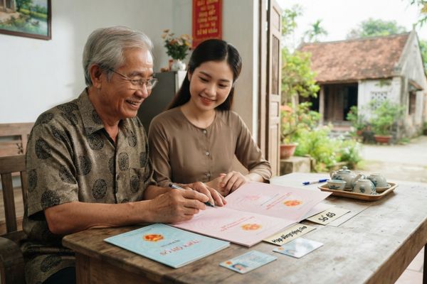 Tặng cho nhà đất cho cháu nội: Giấy tờ chứng minh mối quan hệ để xin miễn thuế