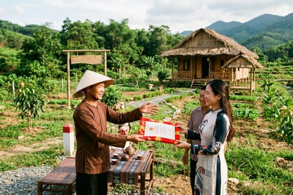 Tặng cho quyền sử dụng đất mục đích làm khu du lịch sinh thái, trang trại nghỉ dưỡng