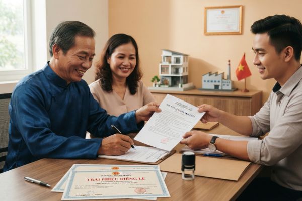 Thủ tục tặng cho tài sản là trái phiếu doanh nghiệp riêng lẻ