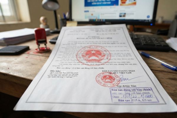 Chứng thực bản sao Giấy phép hoạt động dịch vụ việc làm của trung tâm