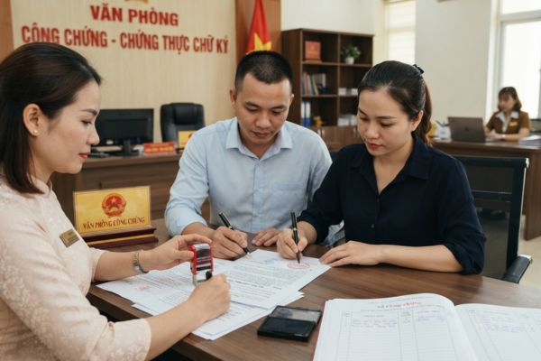 Chứng thực chữ ký trên đơn xin ly hôn thuận tình có đúng luật