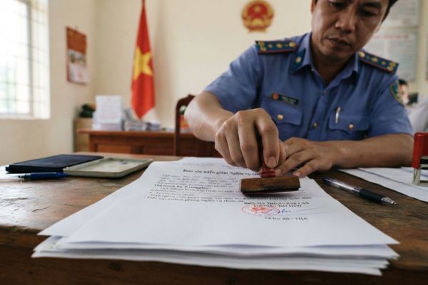 Chứng thực chữ ký trên đơn xin miễn giảm nghĩa vụ quân sự