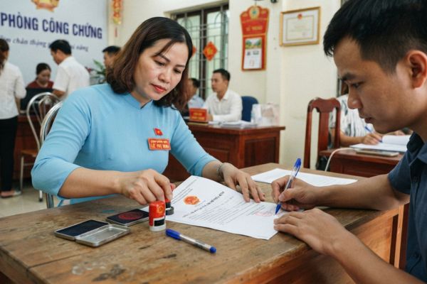 Chứng thực chữ ký trên giấy cam kết chịu mọi chi phí chữa bệnh cho nạn nhân