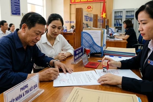 Chứng thực chữ ký trên giấy cam kết hỗ trợ tài chính đi du học