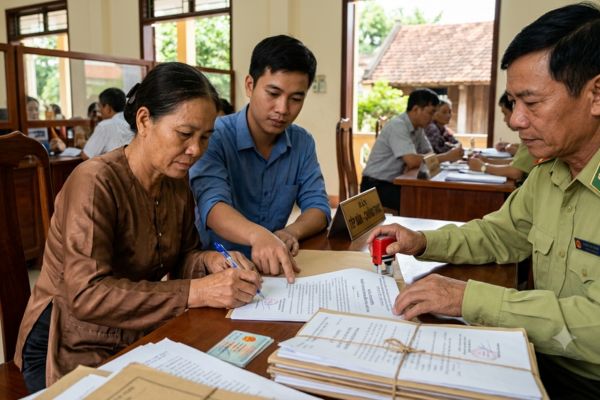 Chứng thực chữ ký trên giấy ủy quyền khiếu nại đất đai phức tạp