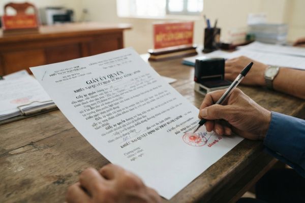 Chứng thực chữ ký trên giấy ủy quyền khiếu nại quyết định xử phạt hành chính