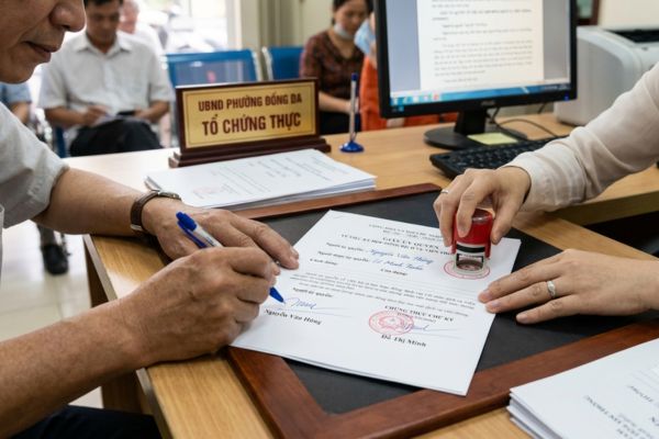 Chứng thực chữ ký trên giấy ủy quyền ký hợp đồng dịch vụ viễn thông, internet