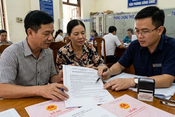 Có nên chứng thực chữ ký trên hợp đồng đặt cọc mua bán nhà đất?