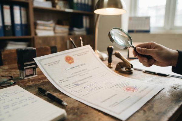 Giải mã các ký tự và thông tin ghi trong lời chứng thực chữ ký