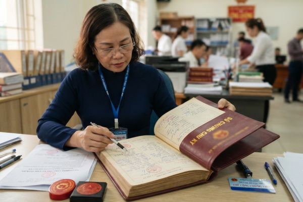 Hướng dẫn kiểm tra tính hợp pháp của sổ chứng thực chữ ký tại VPCC