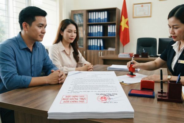 Tác động của việc chứng thực chữ ký đến hiệu lực của hợp đồng dân sự