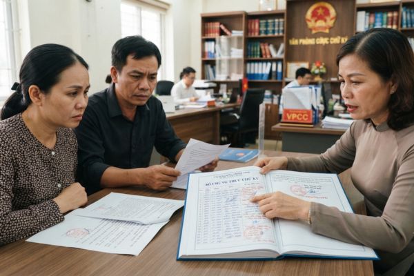 Vai trò của sổ chứng thực chữ ký tại VPCC trong việc giải quyết tranh chấp