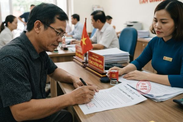 Chứng thực chữ ký trên giấy cam kết không khiếu nại sau khi đền bù