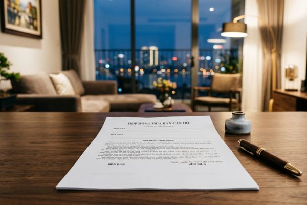 Hợp đồng chuyển nhượng quyền thuê căn hộ chung cư cao cấp dài hạn