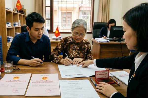 Hợp đồng tặng cho nhà đất cho cháu ruột: Mức thuế TNCN và lệ phí trước bạ