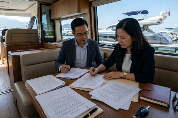 Hợp đồng thế chấp tài sản là du thuyền hạng sang cá nhân